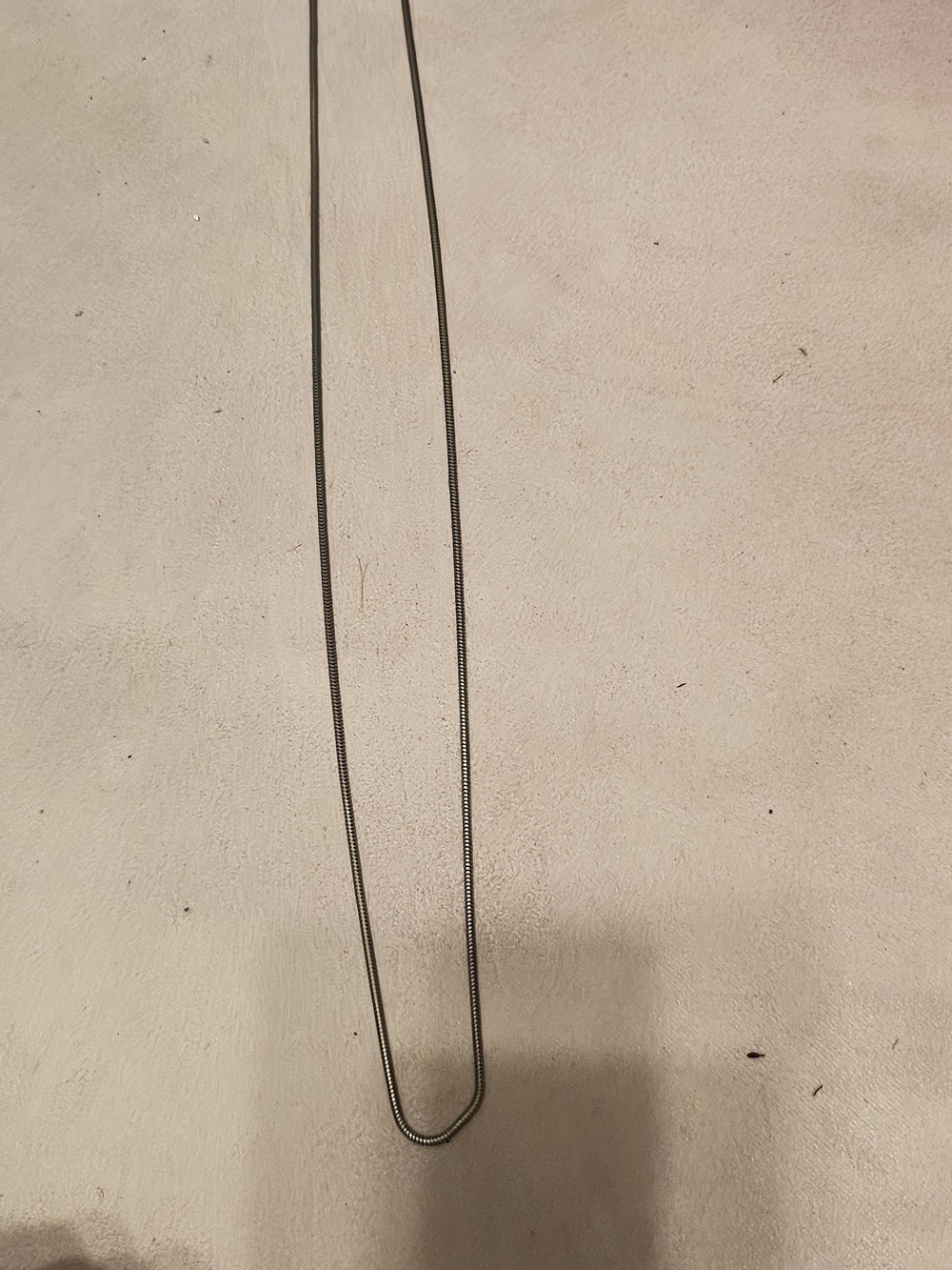 Silver Snake Chain Necklace